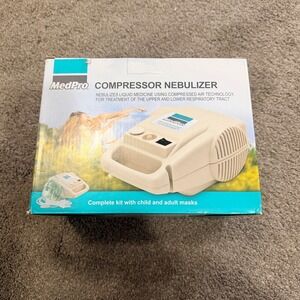MedPro Compressor Nebulizer System Model 705-470 Complete Kit Adult Child Masks
